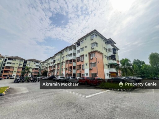 Freehold, Corner Unit & 1 Parking | Pangsapuri Sutera Apartment, Taman Kajang Utama, Kajang Selangor .