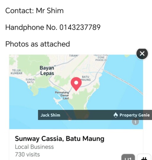 Double storey terrace house Sunway Cassia