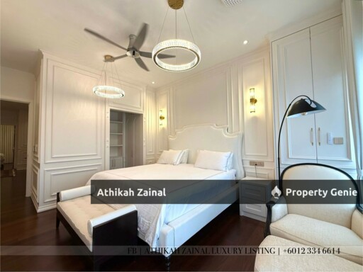 Serene Mont Kiara | Great Size Duplex Townhouse With Luxurious Renovation