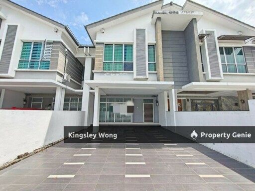 The Sierra Meru Desa Park Klebang Tasek Jelapang Gated Guarded Double Storey Superlink Terrace House Freehold Renovated