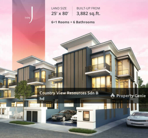 Autumn Breeze 3 Storey Superlink XL House, Taman Nusa Sentral