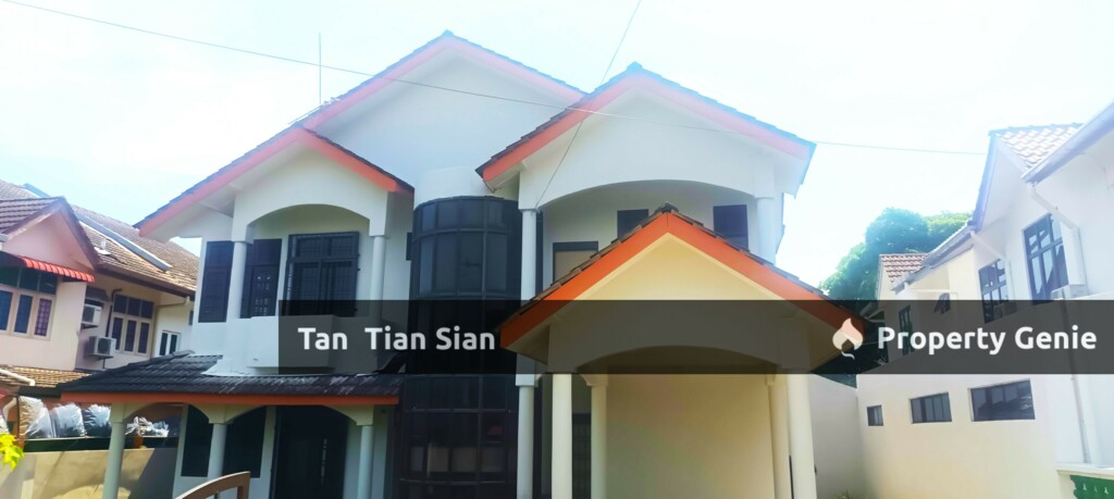 (S037) 2 Storey Banglo For Sale @ Klebang Melaka Good location murah cheap Partial Furnished lot