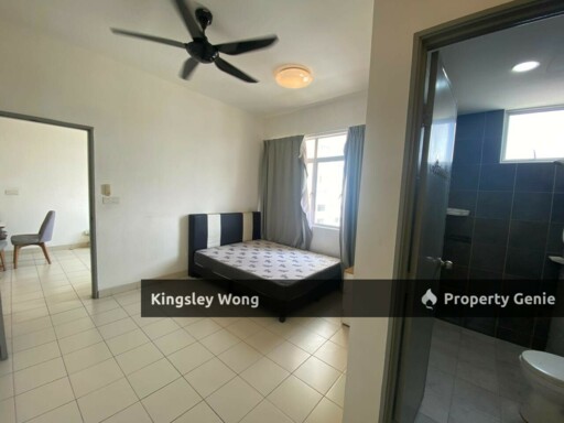 Middle Floor 3 Rooms Unit Falim Condo with Furnished Near Menglembu First Garden Lahat