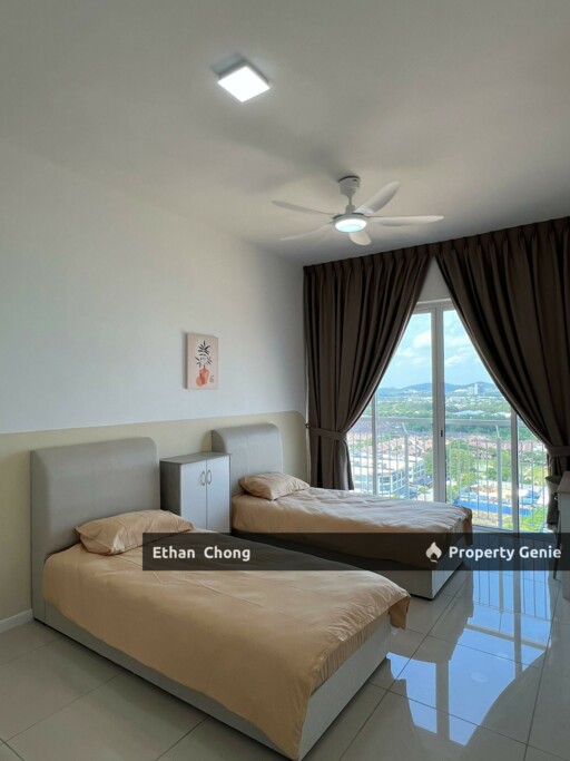 Bedroom at Nadayu 801 for Rent with Fully Furnished