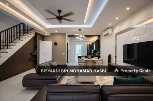 Full Renovated & Kitchen Extended Double Storey Superlink House @ Elmina Valley 5, Denai Alam, Shah Alam.