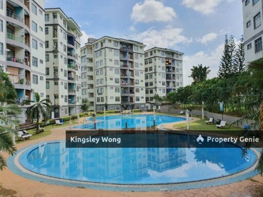 Kings Height Apartment Bandar Meru Raya High floor 4 rooms unit 2 carpark