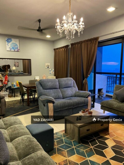 Serin Residency, Cyberjaya | RM2550 - Fully Furnished, Bright, Airy Space with Balcony Living