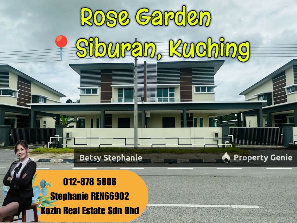 ROSE GARDEN Semi D / Double Storey @ Siburan,Kuching Sarawak
