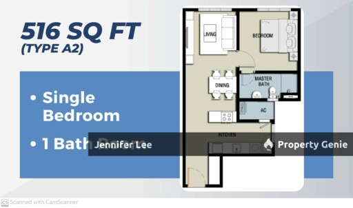 100% Loan Fully Furnished Freehold Condo, Ipoh Town