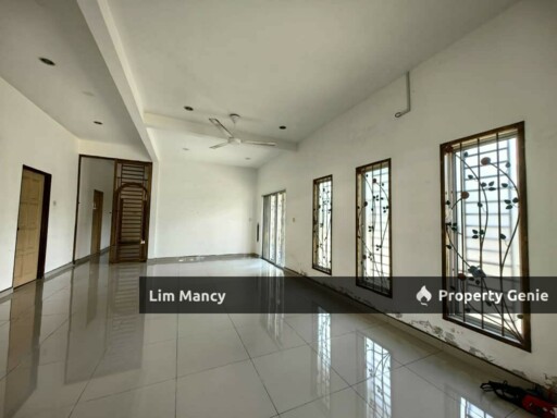 Taman Mutiara Rini Single Storey Corner House with Living and Kitchen Extended