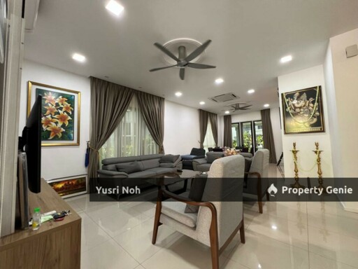 Endlot 3 Storey Camelia Tamansari Rawang - Facing Open