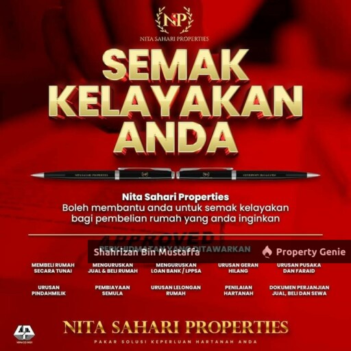 Taman Sri Bahagia, Pekan Nanas, Pontian. International Lot