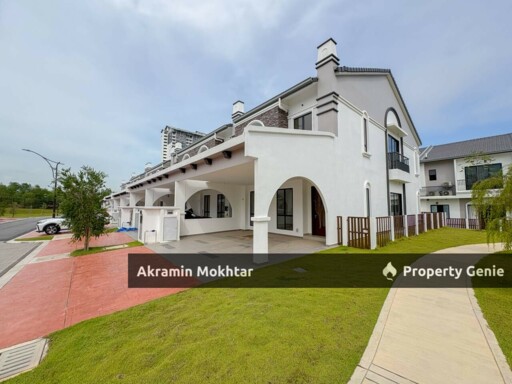 Freehold & End Lot | Double Storey Terrace Setia Safiro, Cyberjaya *Type (Amadeo-Amora)