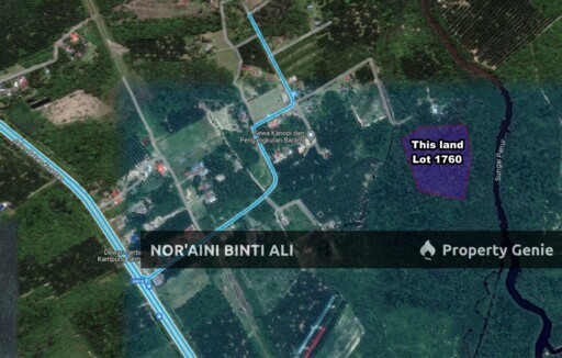 For Sale-Agriculture Land‼️  🏝GM1575, Lot 1760, Mukim Penor, Kg Semangat, Kuantan
