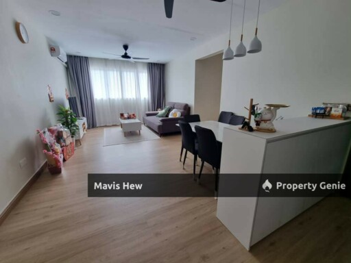 For Rent, Pangsapuri Impian Jauhar, Near Midvalley, 2 Carpark, WiFi, Fully Furnished