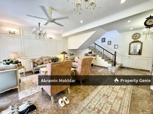 CORNER LOT & FULLY RENOVATED | 2 Storey Semi-D House, Ukay Perdana, Ampang