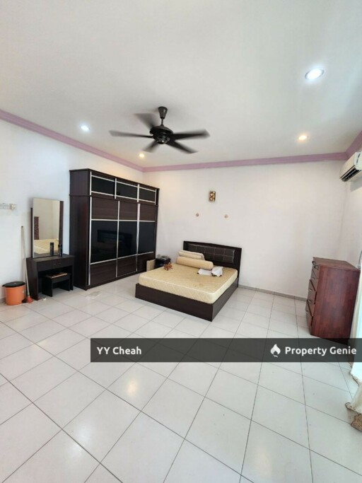 Klebang Restu Ipoh Double Storey House For Sale Facing Field, Facing South, Good Condition 4 Rooms 4 Bath