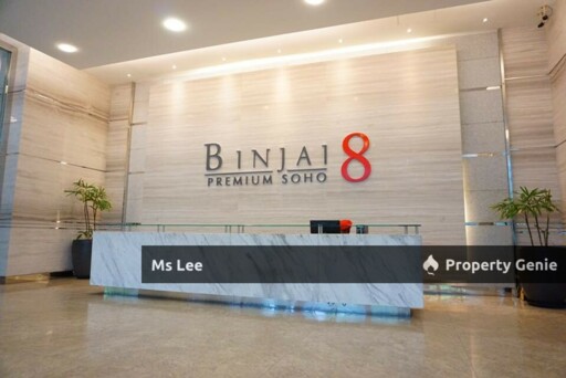 Binjai 8 @ KLCC - SOHO Dual keys, Good for investment Roi 4.6%, Sale below bank value Rm200k