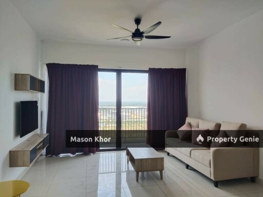 VERTU RESORT CONDO HIGH FLOOR 1070sf FULLY RENO & FURNISHED BATU KAWAN