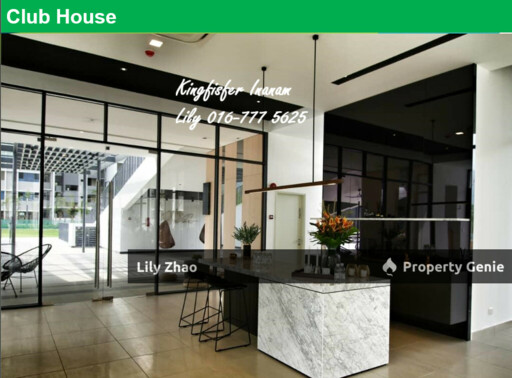 Kingfisher Inanam Condo for Rent, Renovated & Fully Furnished, Block C, 5th Floor Facilities area, Kota Kinabalu