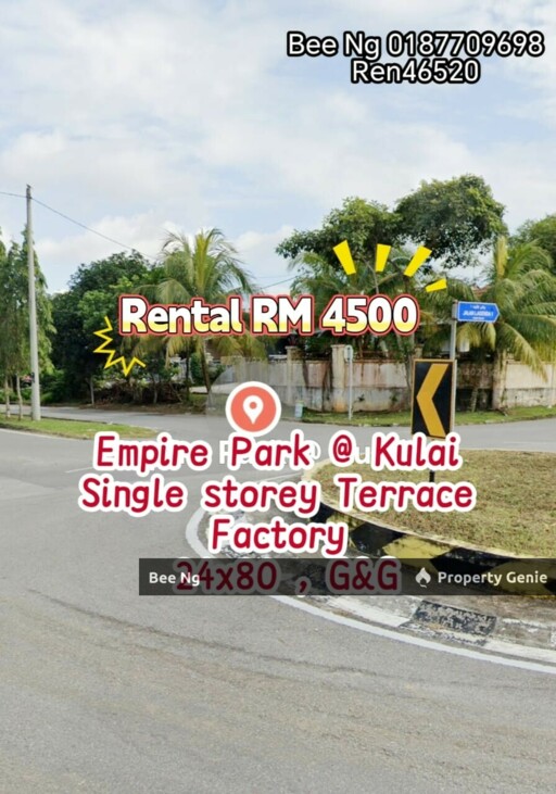 Empire Park @ Kulai Single Storey Terrace Factory For Rent
