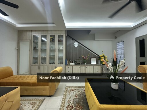 Double Storey House Taman Matahari Indah Depan Surau Booking 1K Full Loan