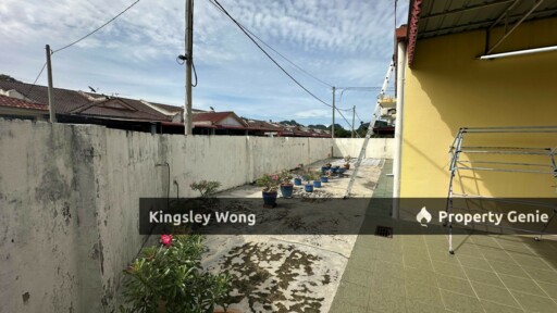 Taman Perpaduan Koperasi Bercham Tambun Single Storey Corner House with Huge Side Land