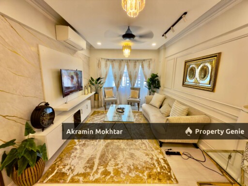 Fully Renovated, Fully Furnished, Corner Unit & 1 Parking | Danau Idaman Condominium, Taman Desa Kuala Lumpur
