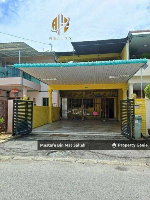 Rumah Cantik Teres 2 Tingkat Lintang Pantai Jerjak Sungai Nibong Pulau Pinang