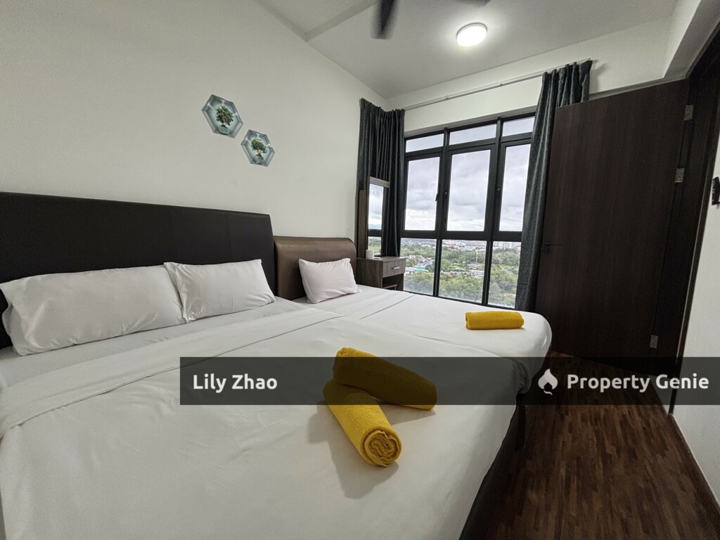 K Avenue Condo Tower A for Rent, 2Bed 2Bath, Furnished, Airbnb Nearby Airport Kota Kinabalu