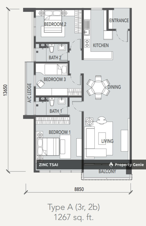 SK One Residence🔥Save RM 49,000🔥8 mins drive to Taman Equine MRT Station🔥6 mins drive to AEON Taman Equine