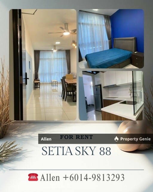 Setia Sky 88: Fully Furnished Luxury 2-Bed Suite