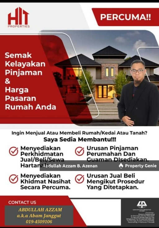 FULLY RENOVATED TAMAN PERUDA