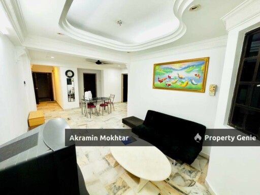 Renovated, Partially Furnished & 1 Parking | Seri Mas Condominium Amber Tower, Cheras Kuala Lumpur