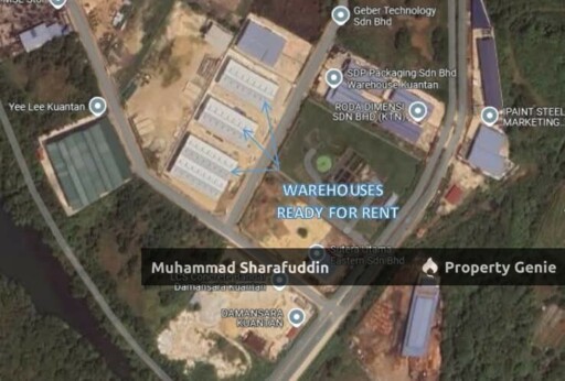 2 UNIT WAREHOUSE FOR RENT IN BANDAR DAMANSARA,KUANTAN