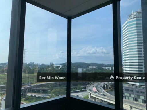 Corner Lot Partial Fitted Office for Rent at Menara SuezCap, KL City, Kerinchi Bangsar South Next to KL Gateway & LRT University