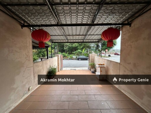 FACING OPEN, GROUND FLOOR & CORNER | Townhouse Taman Setapak Indah Danau Kota