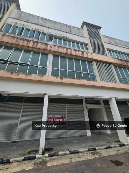 Triple Storey Intermediate Shoplot For Sale! at 12th Mile, near JPJ