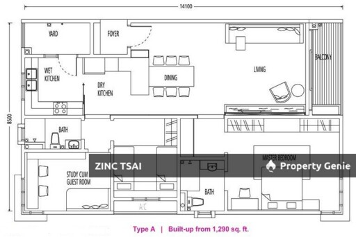 Ampang Putra Residency_End Lot {Save RM 113,000}