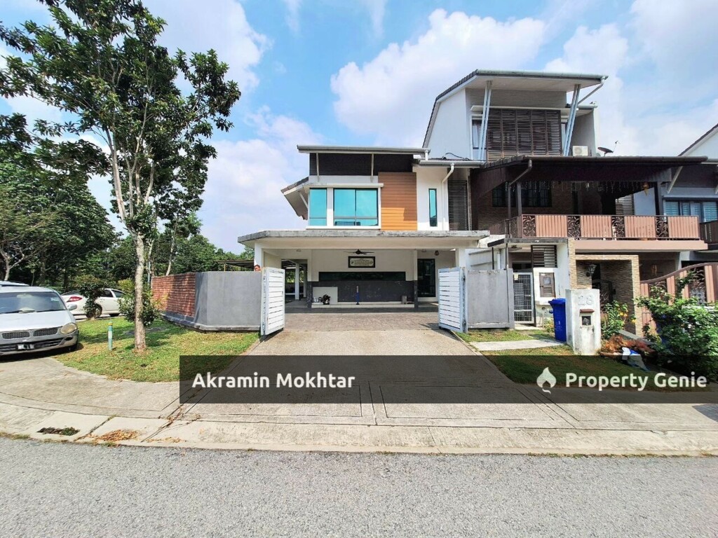 Freehold & Corner Lot | Double Storey Terrace Ivy Terrace Denai Alam, Shah Alam . NEAR MASJID