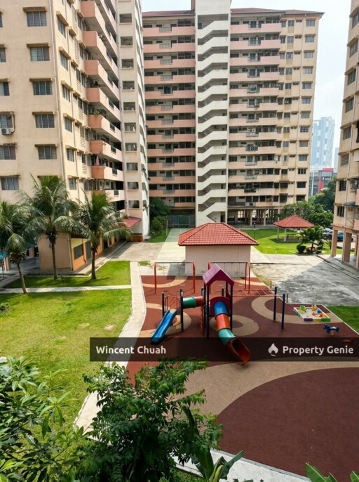 (1St Floor)Jasmin Apartment, Sri Rampai Setapak 3BR2B 1CP | Party Furnished