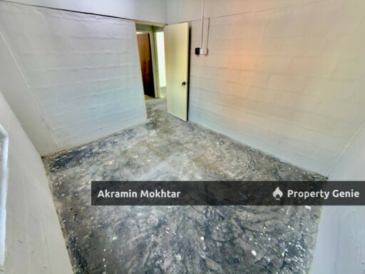 Freehold, Corner Unit & Near Lrt | Flat Taman Melati Block A14, Setapak Kuala Lumpur