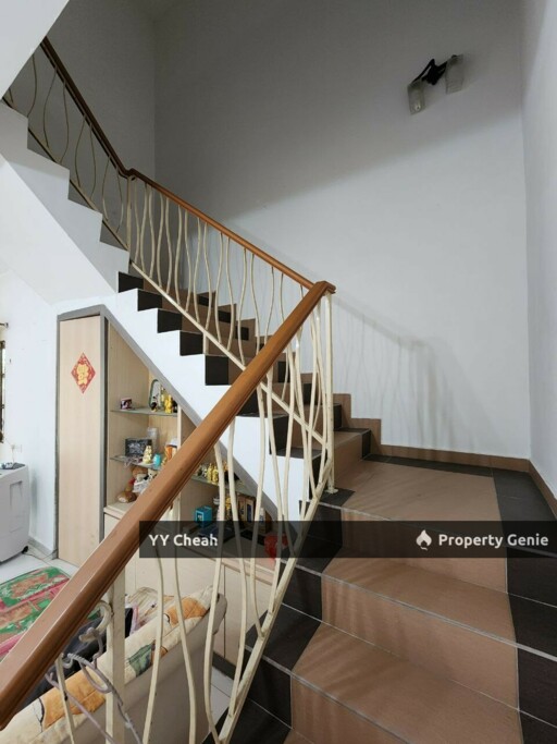 Klebang Restu Ipoh Double Storey House For Sale Facing Field, Facing South, Good Condition 4 Rooms 4 Bath