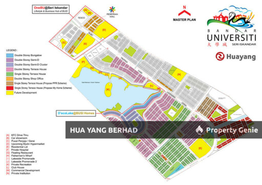 Pedestrian Mall, Bandar Universiti Seri Iskandar