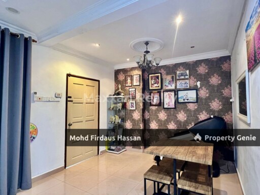Renovated and Below Market Value! Double Storey Terrace, Bandar Putra Bertam, Penang.