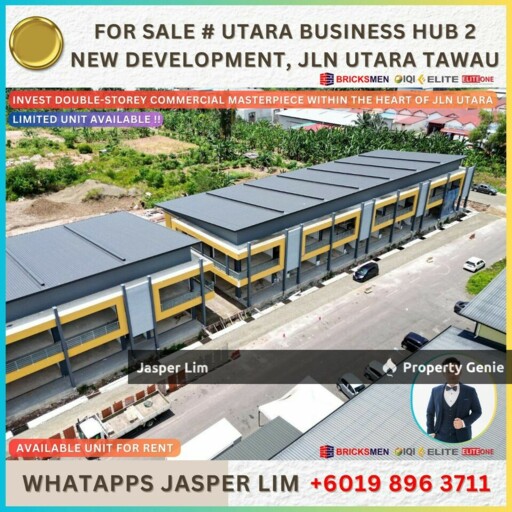 New Project Development Utara Business Hub 2 Tawau