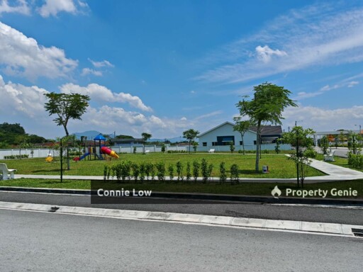 Full Loan Guarded with Playground New Single Storey SemiD for Sale Kinta Permai