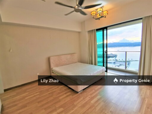 High End Condo with Private Lift For Rent, Full Sea View, 3+3 Rooms, 5 Bath, 2,450 Sqft, The Peak Vista, Kota Kinabalu City