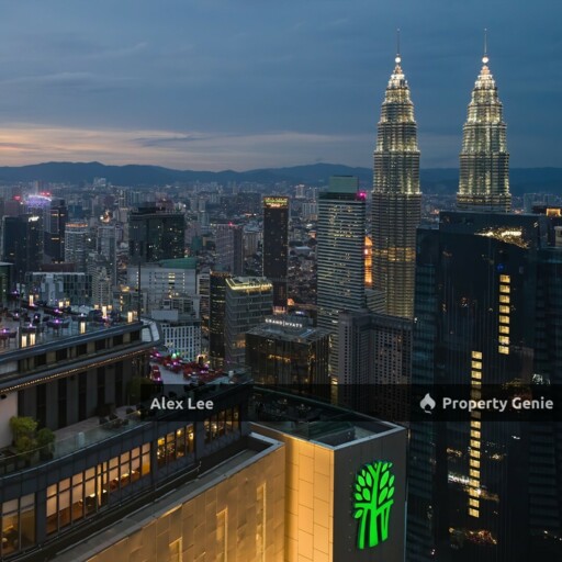 Banyan Tree Residences KLCC Ultra Luxury Condominium Next To Pavilion Kuala Lumpur Fully Furnished High Floor Unit With City View And Five Star Facilities