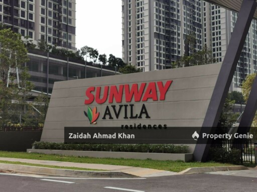 Sunway Avila Service Residence Wangsa Maju KL with 2 Carpark Partly Furnished and Walking Distance to LRT
